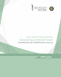 A paper on labor statistics between administrative data and statistical surveys in the GCC countries