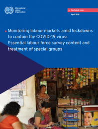 Monitoring labour markets amid lockdowns to contain the COVID-19 virus